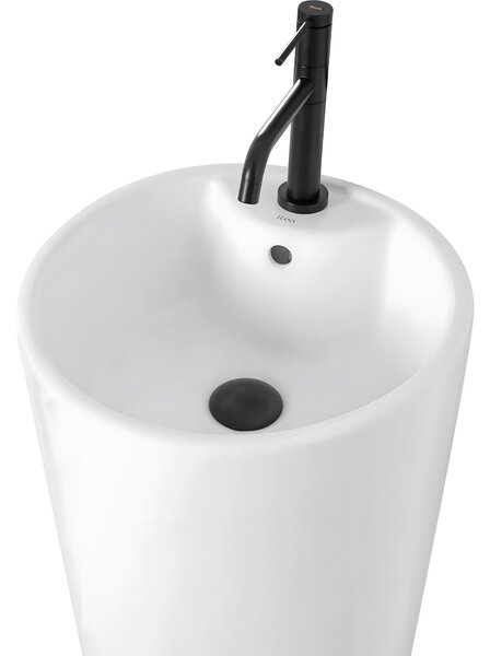 Lavoar freestanding de sine stătător Rea BLANKA Alb