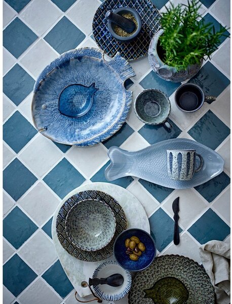 Cești gri 4 buc. din ceramică 365 ml Katrina – Bloomingville