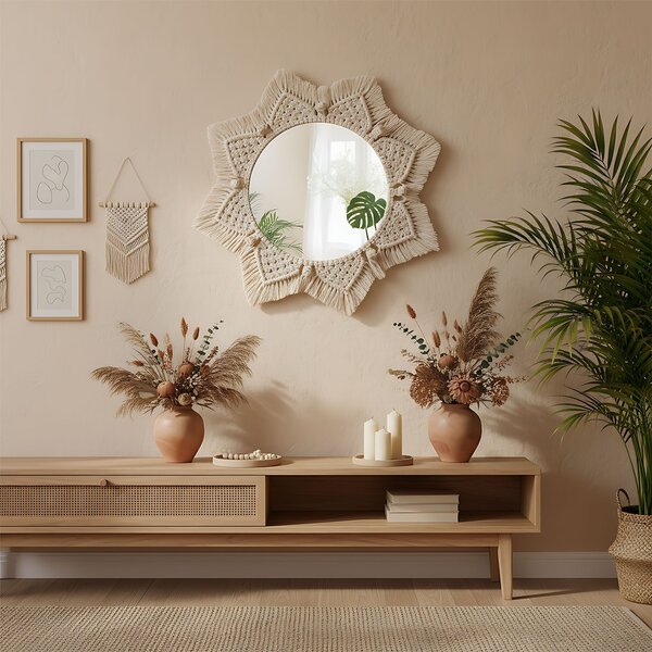 Oglinda perete Boho 53CM 322048