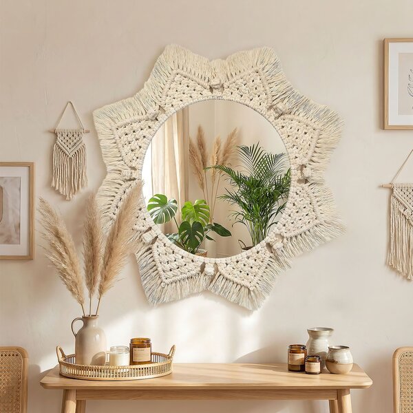 Oglinda perete Boho 53CM 322048