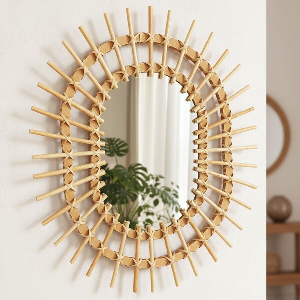 Oglinda perete Boho 57CM QDJ5749