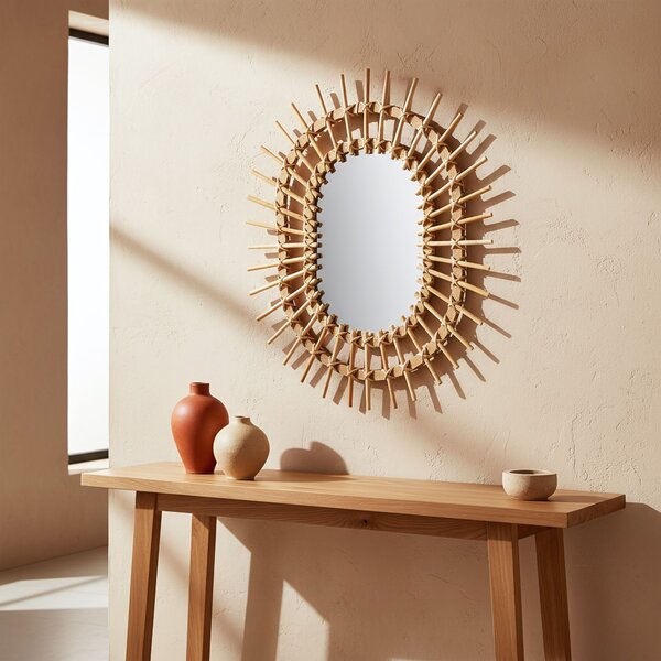 Oglinda perete Boho 57CM QDJ5749