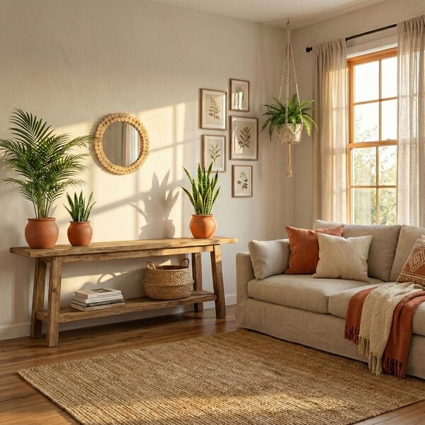 Oglinda perete Boho 36CM KLNA-MR01