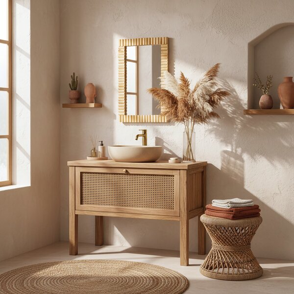 Oglinda perete Boho 55CM KLNA-MR01