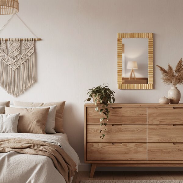 Oglinda perete Boho 55CM KLNA-MR01