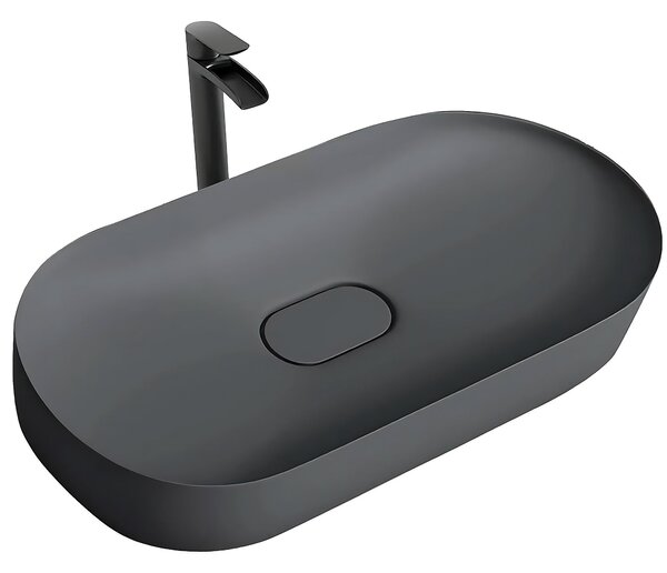 Lavoar pentru blat IRIS 71 CM GREY MATT