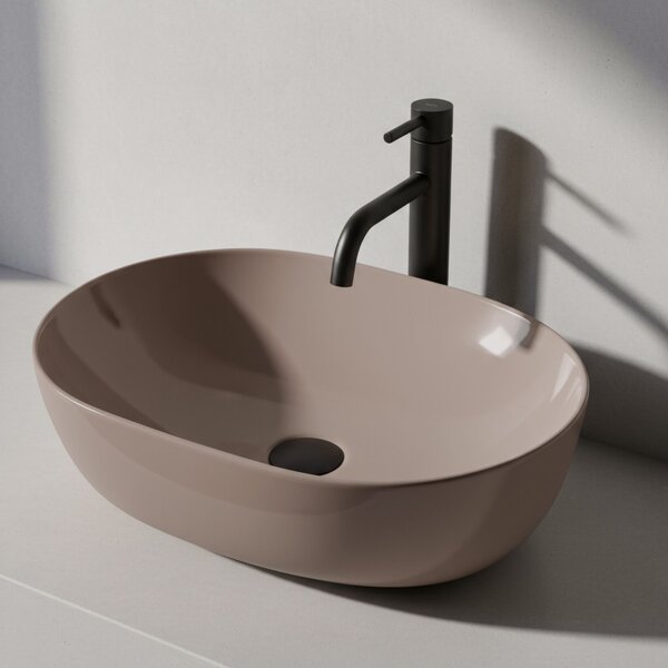 Lavoar pe blat Rea Lisa Beige Shiny