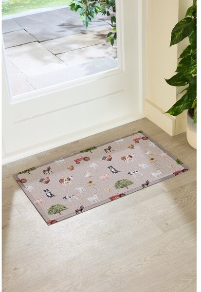 Covoraș de intrare din PVC 40x70 cm Farm Life – Artsy Doormats