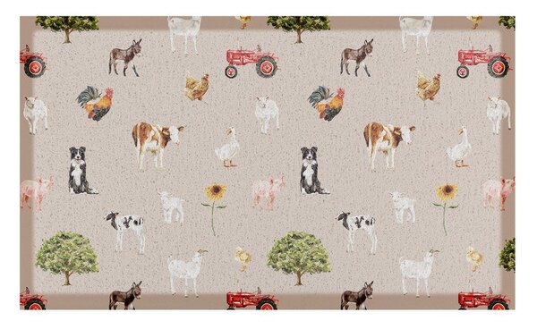 Covoraș de intrare din PVC 40x70 cm Farm Life – Artsy Doormats