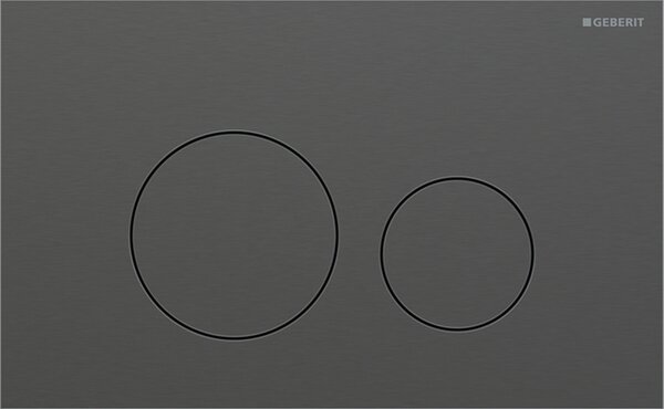 Geberit Sigma40 buton de spălare pentru WC negru 115.628.QD.1
