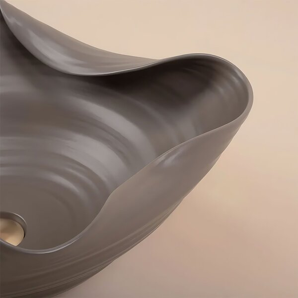 Lavoar ceramic pentru blat REA HM-66TB Handmade ART