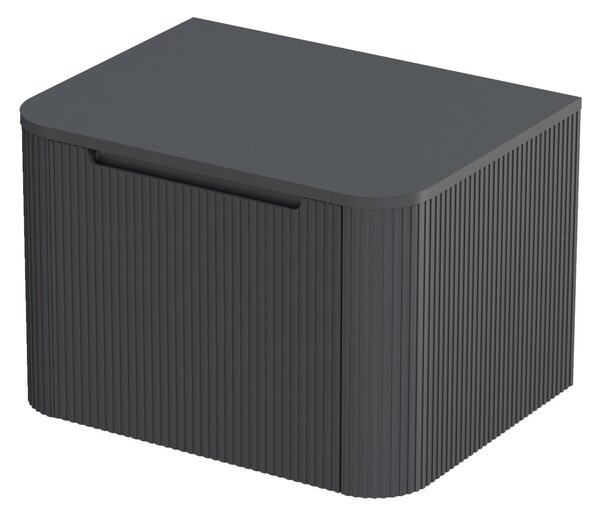 Oltens Hamnes dulap 60x46x39 cm sub chiuveta pe perete negru 60022300