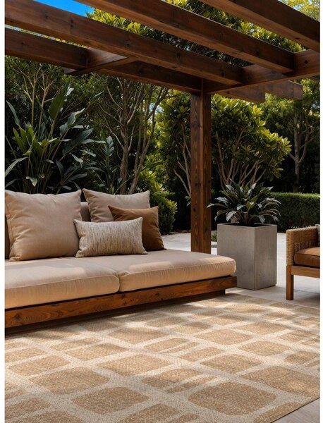 Covor pentru exterior și interior crem/în culoare naturală 120x170 cm Haringey Ruskin – Ted Baker