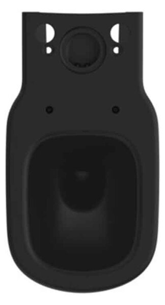 Vas Wc stativ Ideal Standard, Tesi AquaBlade®, back-to-wall, negru mat