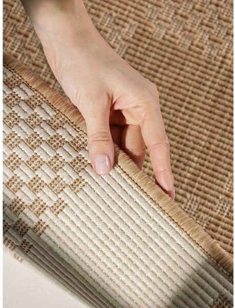 Covor tip traversă pentru interior și exterior crem/în culoare naturală 80x200 cm Haringey Dorothy – Ted Baker
