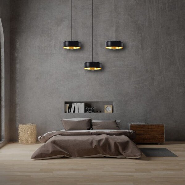 Lampă de tavan APP1333-1CP BLACK GOLD