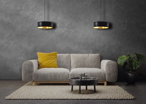 Lampă de tavan APP1333-1CP BLACK GOLD
