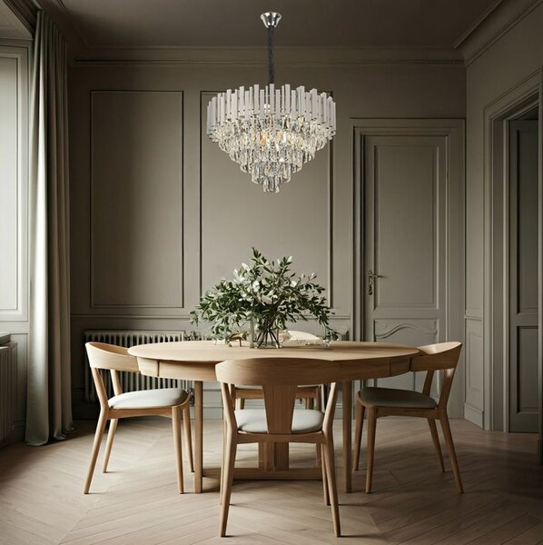 Lampă suspendată Cristal G051-CP 50CM Chrome