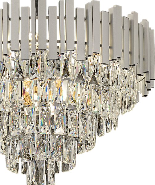 Lampă suspendată Cristal G051-CP 50CM Chrome