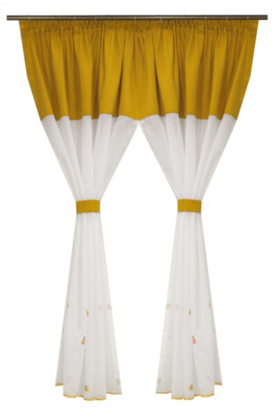 Perdea Velaria in fructe, 220x155 cm