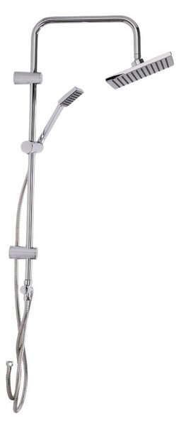 Set de duș de perete fără baterie Rain, crom, Bathroom Solutions