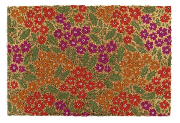 Covoraș de intrare din fibre de nucă de cocos 40x60 cm Floral – Artsy Doormats