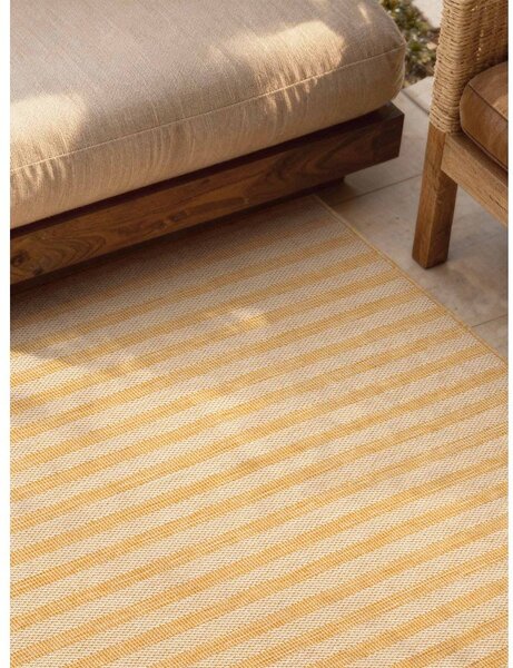 Covor pentru exterior și interior galben ocru/crem 120x170 cm Haringey Linley – Ted Baker