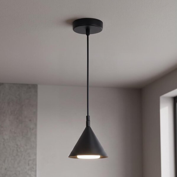 Brilagi - Lustră pe cablu CONE SINGLE 1xGX53/15W/230V neagră