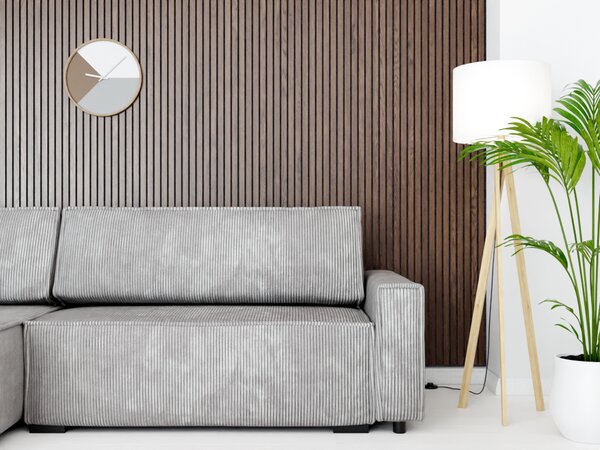 Placare lamelara nuc natural 240 x 60 cm (2 buc in pachet)