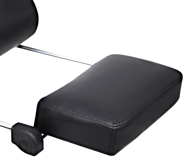 Scaun de birou Songmics Negru 65x58x(111-116) cm