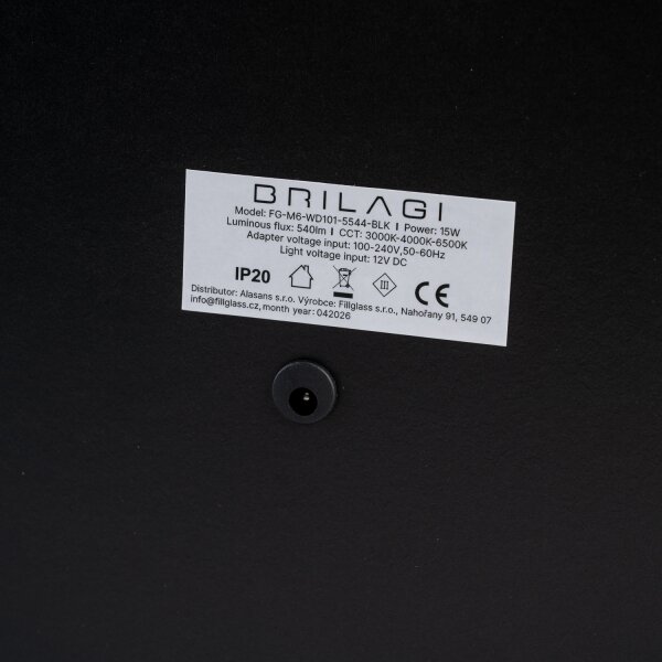 BRILAGI - oglindă de machiaj LED CALIFORNIA cu reglare a intensității LED/25W/230V 55x44 cm albă