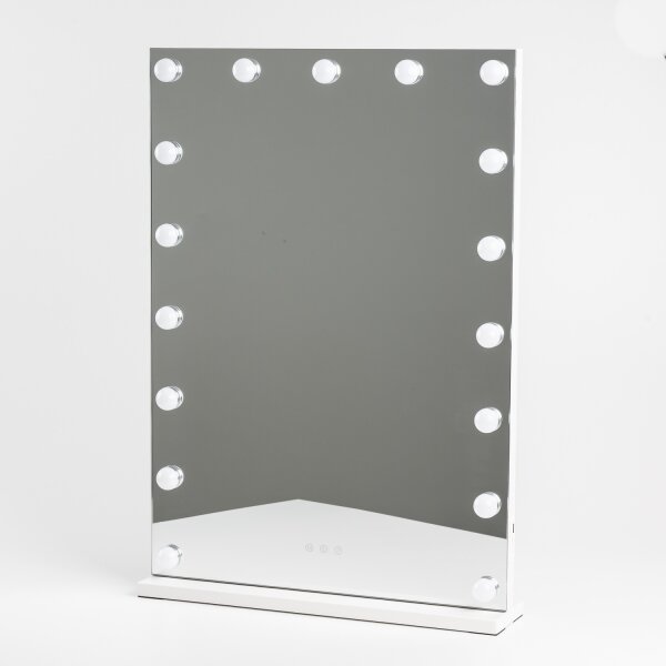 BRILAGI - oglindă LED reglabilă pentru machiaj HOLLYWOOD LED/15W/230V 55x77 cm albă