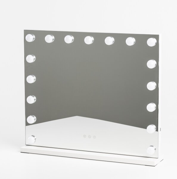 BRILAGI - LED oglindă de machiaj cu intensitate reglabilă HOLLYWOOD LED/15W/230V 60x50 cm albă