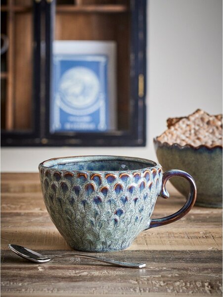 Cești gri 4 buc. din ceramică 365 ml Katrina – Bloomingville