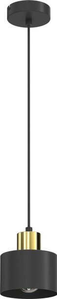 Pendul cu cablu PARKLA, 1xE27/15W/230V, negru