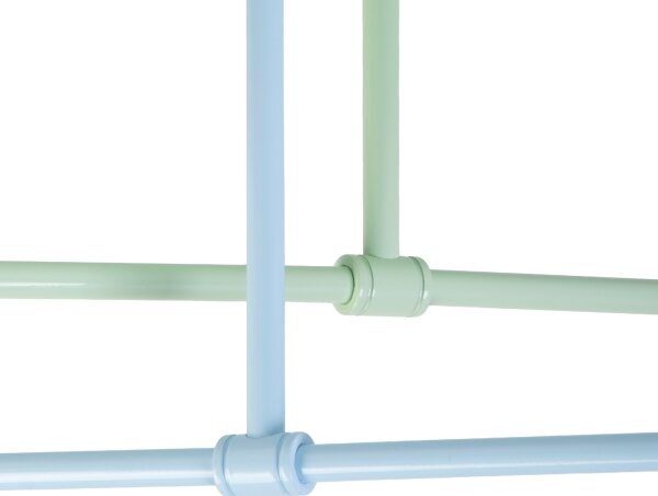 Lustră aplicată CAMBRIDGE, 4 x soclu E27, 15 W, 230 V, verde/albastru