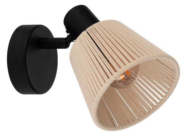 Eglo 44138 - Aplică spot de perete SEAGARD 1xE14/40W/230V, bej/negru
