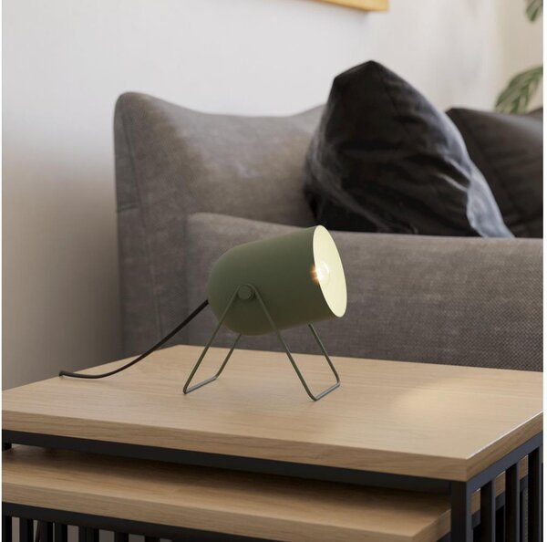 Eglo 44136 - Lampă de masă TILSTON 1xE14/8W/230V, verde