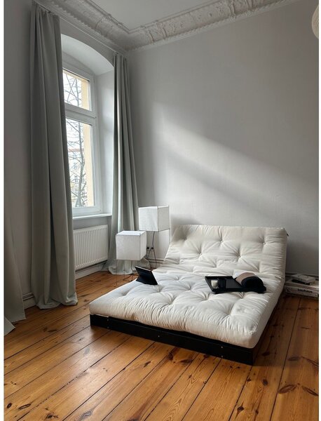 Canapea extensibilă verde 140 cm Roots - Karup Design