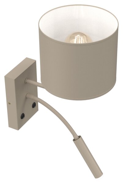 Aplica de perete ARDEN 1xE27/15W/230V + 1xG9/8W bej