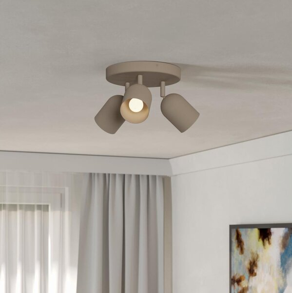 Eglo 44163 - Spot TILSTON, 3xE14/40W/230V, bej
