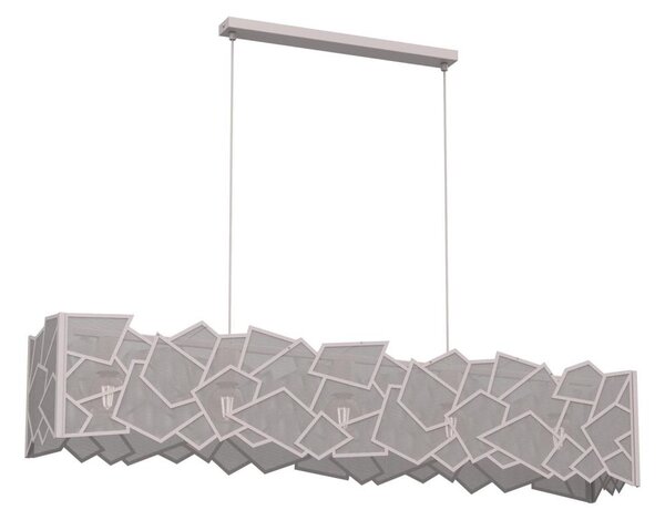 Candelabru suspendat pe cablu CAMO 5xE27/15W/230V bej