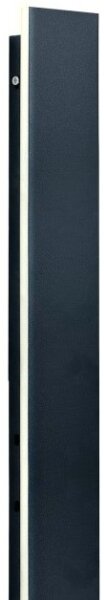 MIRANA Aplica LED de exterior, 8W, 230V, 4000K, IP44, 30 cm, negru