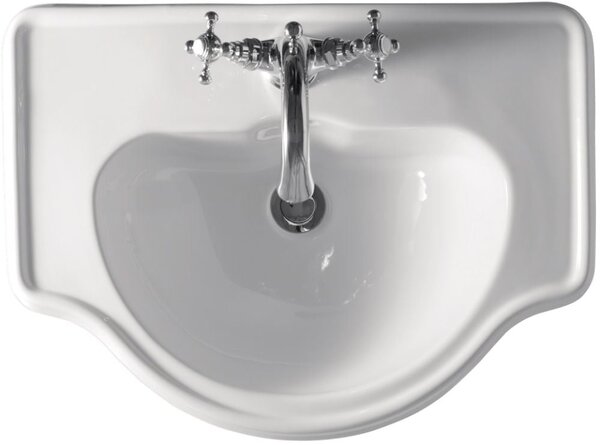 Kerasan Retro lavoar 62x46 cm încastrat alb luciu 103001