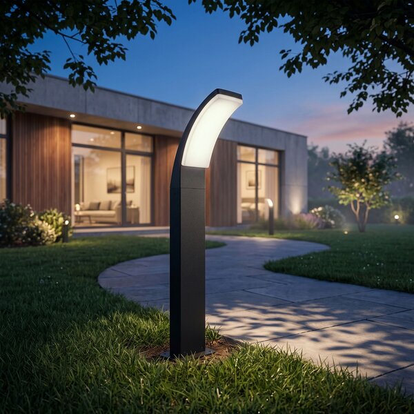 Lampă de grădină LED de podea JNH033-G Black