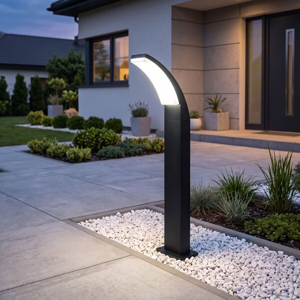 Lampă de grădină LED de podea JNH033-G Black