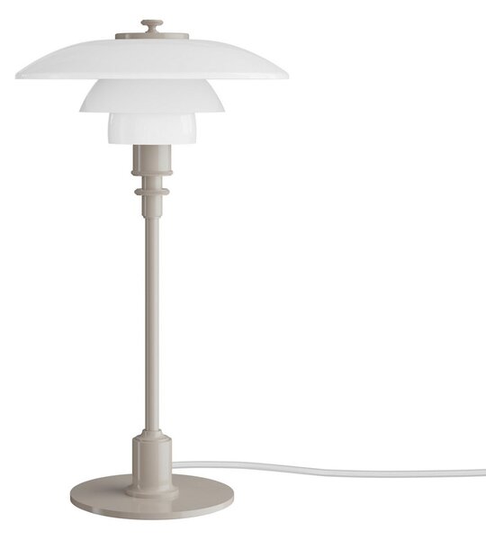 Lampă de masă Louis Poulsen, PH 2/1, Bej, Camera de zi, Sticlă, Design