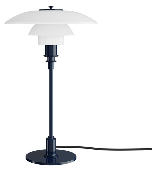 Lampă de masă Louis Poulsen, PH 3/2, Albastru, Camera de zi, Sticlă, Design