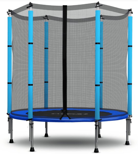 Trambulina copii cu plasa de protectie exterioara, diametru 140 cm