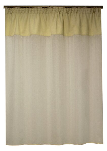 Perdea Velaria in cristal ivoire, 150x160 cm